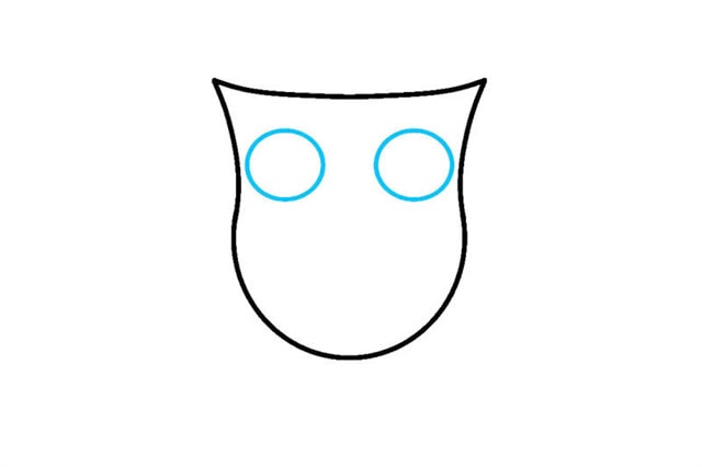 猫头鹰简笔画怎么画图片