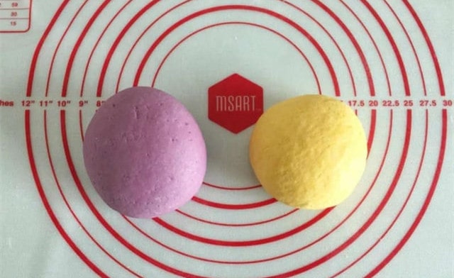 双色发糕的做法