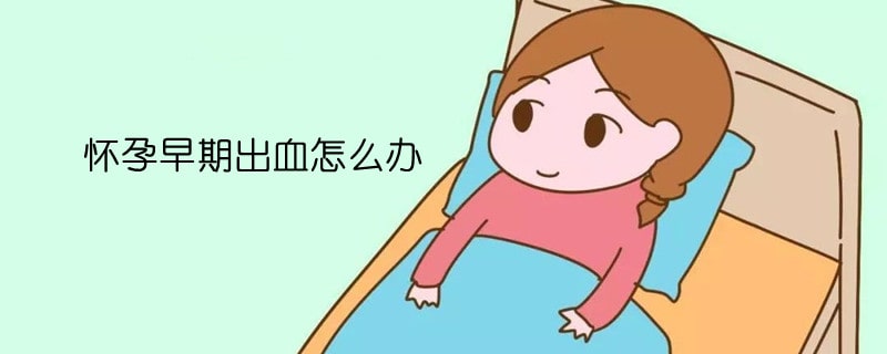 怀孕早期出血怎么办