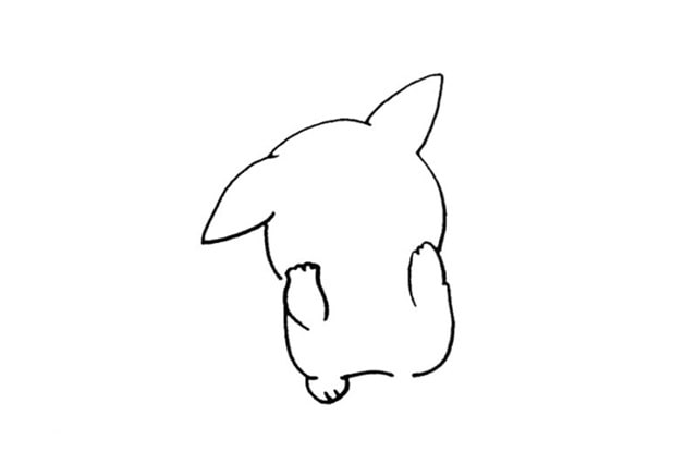 萌萌的皮卡丘简笔画怎么画