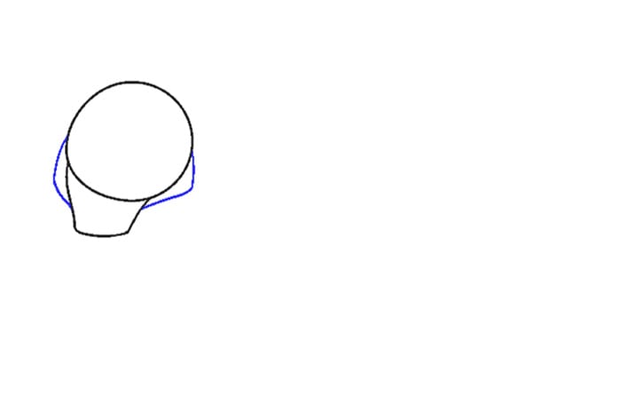 老虎简笔画教程图片