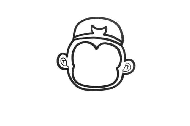 齐天大圣孙悟空简笔画画法