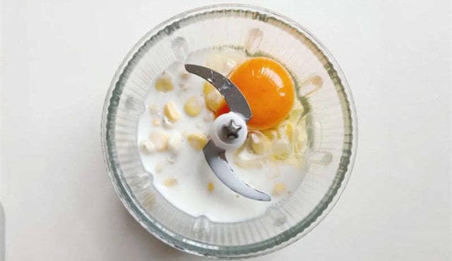 玉米奶香蒸糕的做法 八个月宝宝食谱