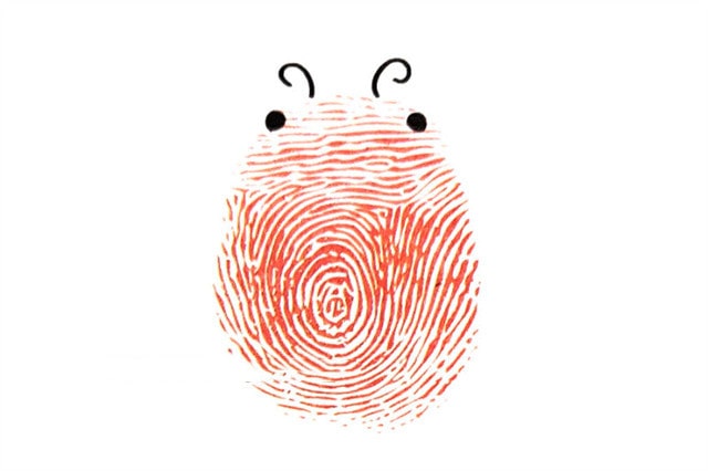 瓢虫手指画简单又漂亮