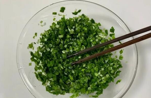 大个韭菜馅饺子