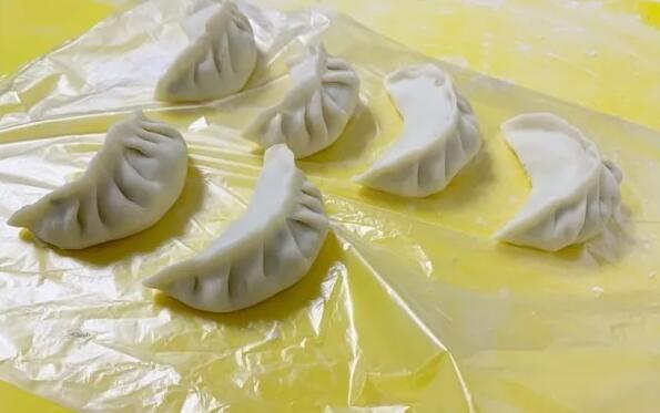 大个韭菜馅饺子