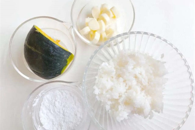 南瓜奶酪米饭饼的做法