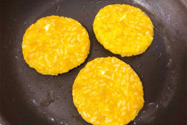 南瓜奶酪米饭饼的做法