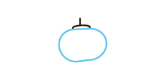 灯笼简笔画怎么画教程图片