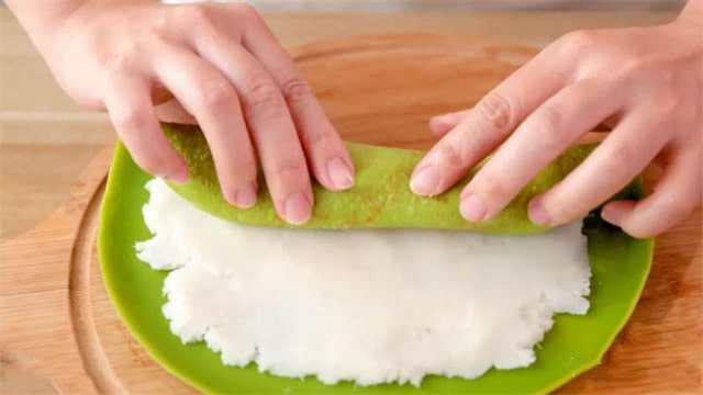 宝宝吃山药的做法：翡翠山药卷