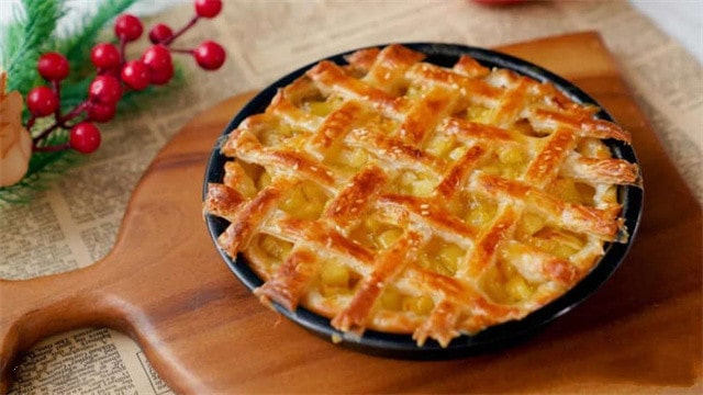 手抓饼苹果派的做法