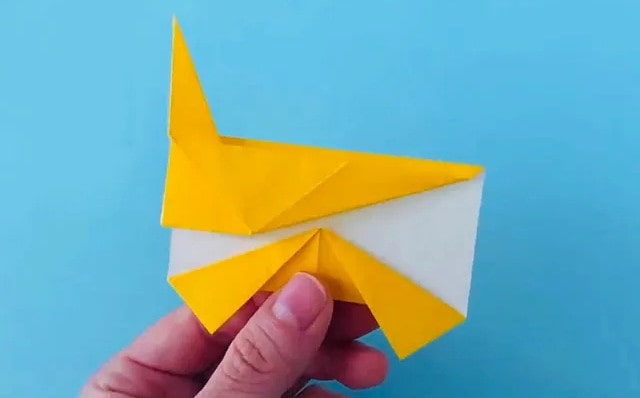 虎年折纸老虎教程