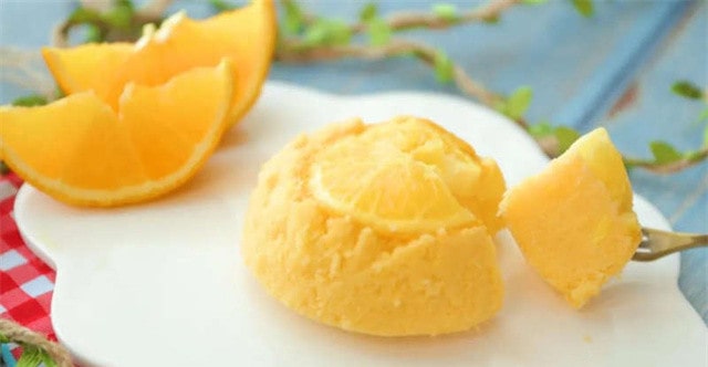 香橙蒸蛋糕的做法