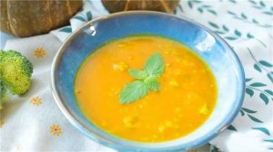 宝宝西兰花鲜虾南瓜汤的做法