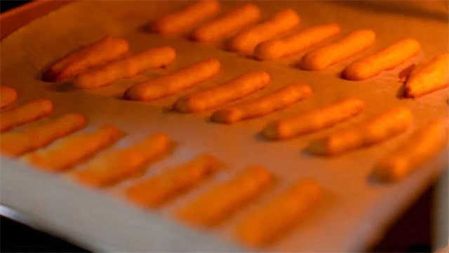 无油小薯条的做法