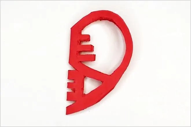 连在一起的春字窗花怎么剪简单又漂亮