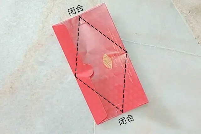 用红包制作鞭炮手工制作串鞭炮步骤