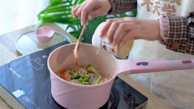 宝宝奶油蘑菇意面的做法