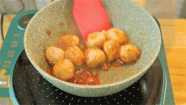 茄汁丸子的做法