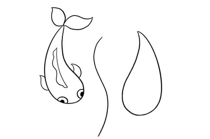 年年有余简笔画绘画图片