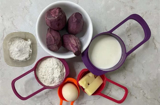 紫薯芝士蛋糕的做法