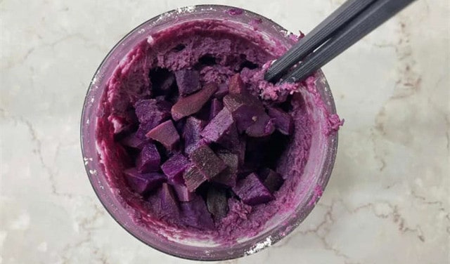 紫薯芝士蛋糕的做法