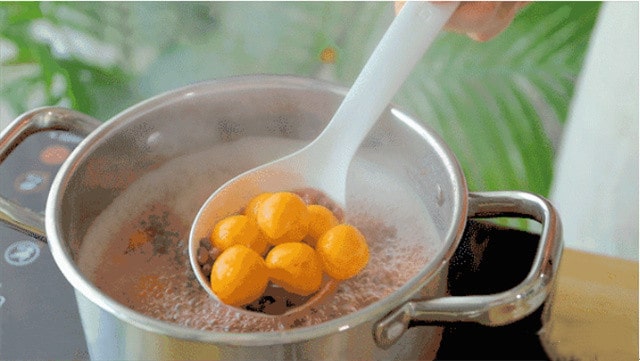 红豆红薯汤圆的做法