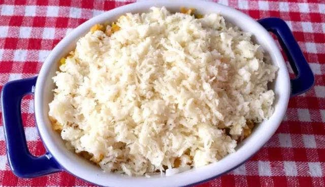 鲜虾南瓜焗饭的做法