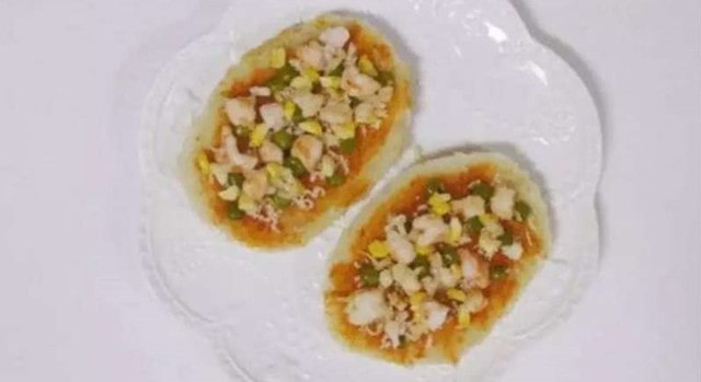 虾仁什锦小披萨的做法