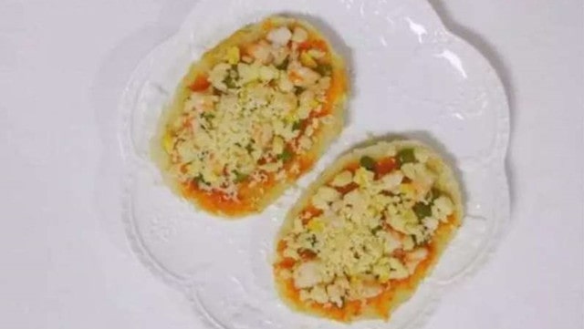 虾仁什锦小披萨的做法