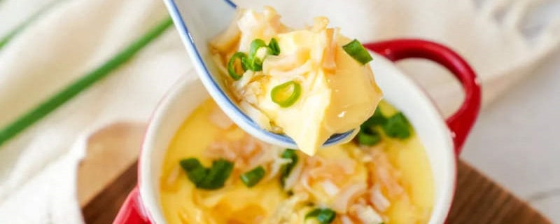 干贝蒸蛋的做法