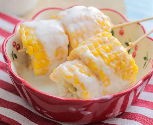 奶香玉米的做法