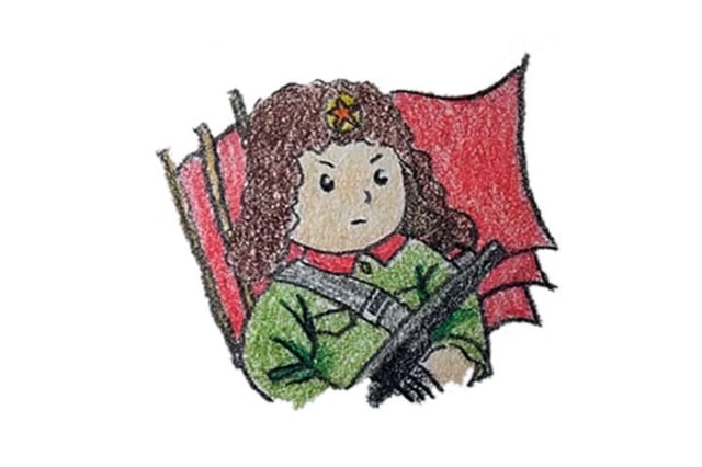 雷锋简笔画怎么画