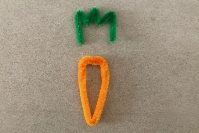 毛根条做水果蔬菜玩具玩购物小游戏