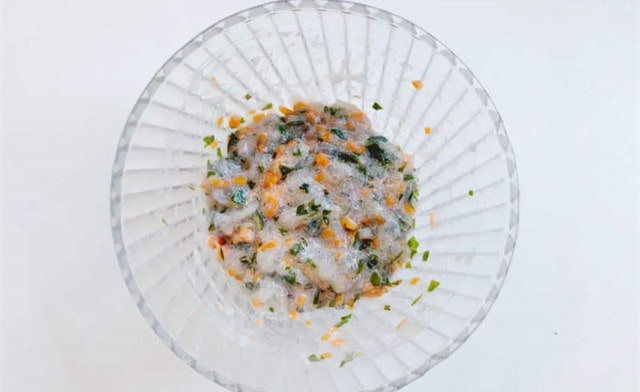 裙带菜鲜虾排的做法