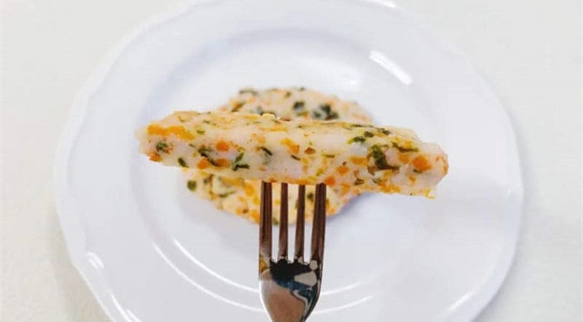 裙带菜鲜虾排的做法