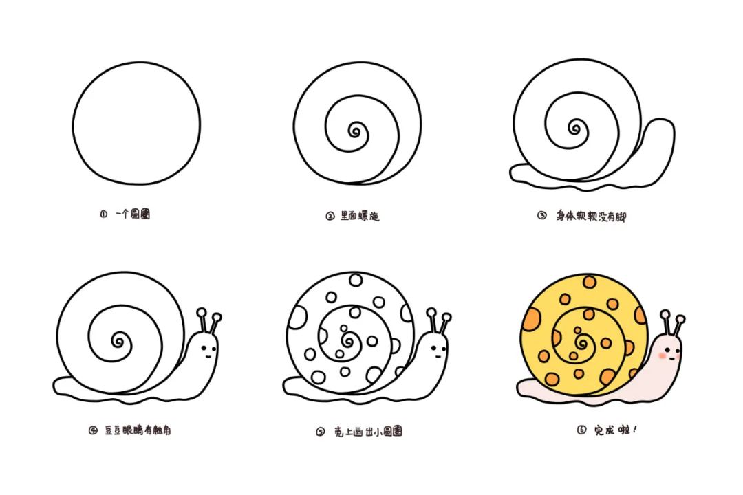 3-6岁儿童简笔画图片大全