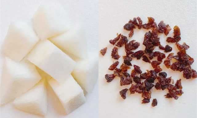 雪梨蒸蛋糕的做法