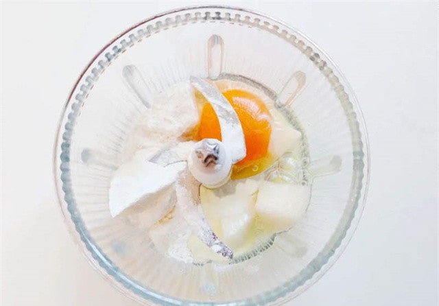 雪梨蒸蛋糕的做法