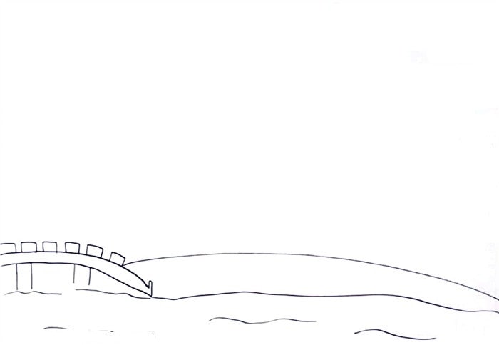 天净沙秋思古诗配画