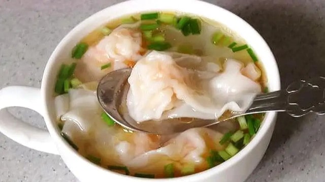 虾仁馄饨汤