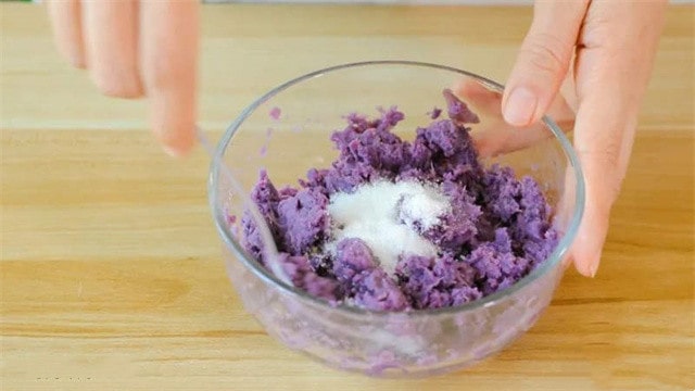 紫薯红枣糯米糕的做法