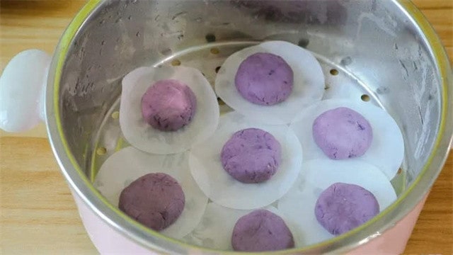 紫薯红枣糯米糕的做法