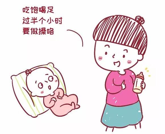 宝宝肚子胀气怎么办？婴儿排气操了解下