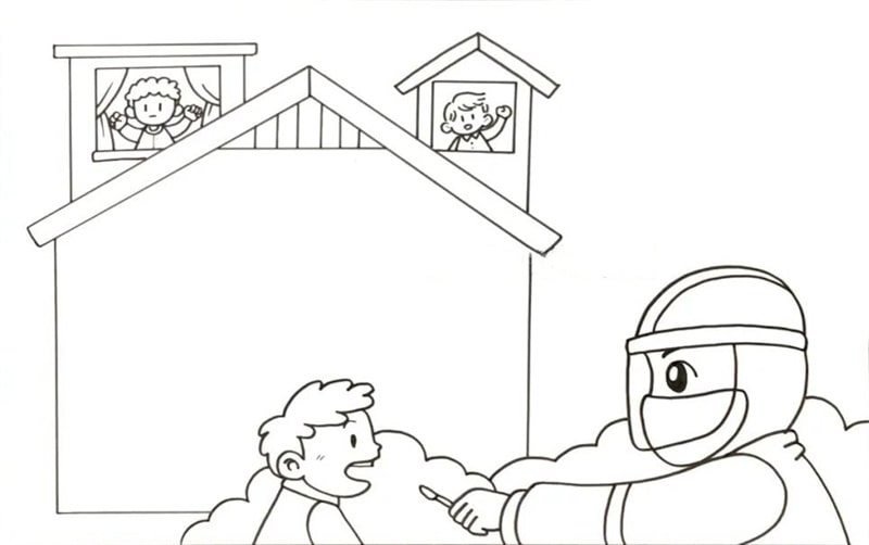 防控疫情核酸检测手抄报图片教程