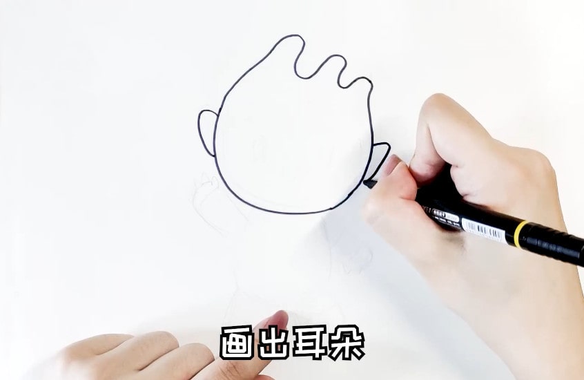 2022杭州亚运会吉祥物宸宸简笔画怎么画