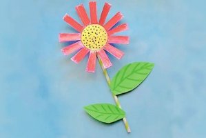 一次性纸杯手工制作花朵简单