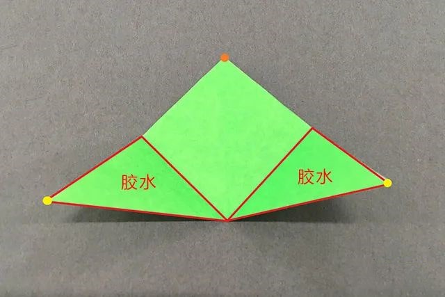 简单折纸蒲公英的方法