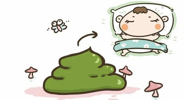 导致宝宝拉绿色大便的四种原因