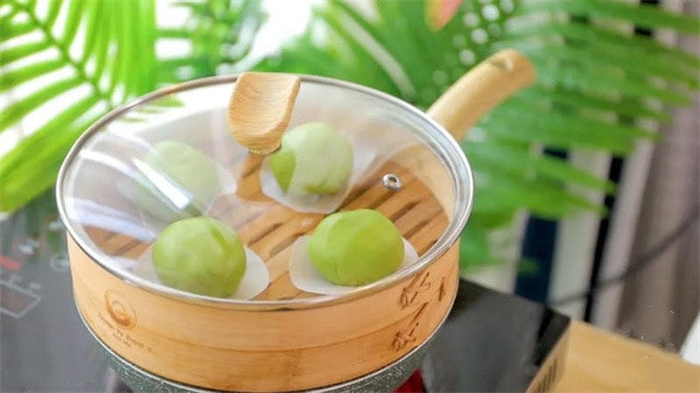 鲜奶青团的做法